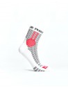 SPORT IS YOUR GANG White Honeycomb Socks