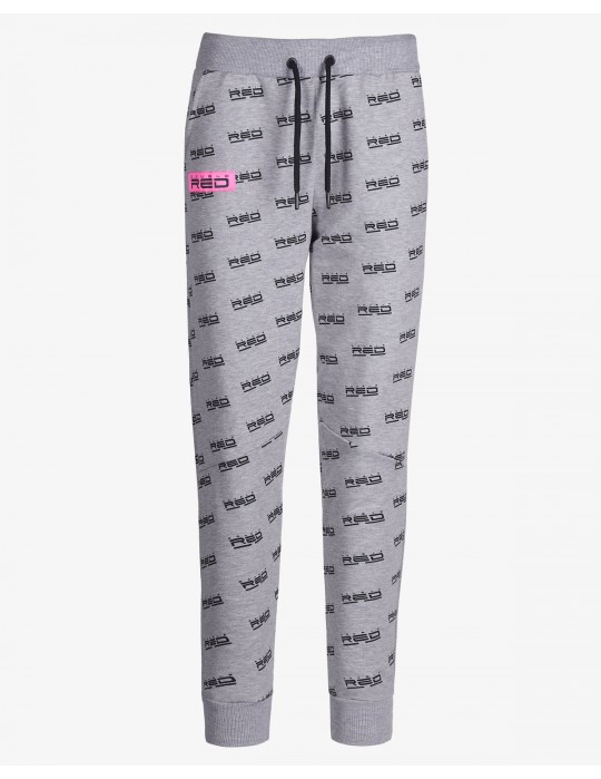 UTTER Sweatpants Neon Grey/Pink