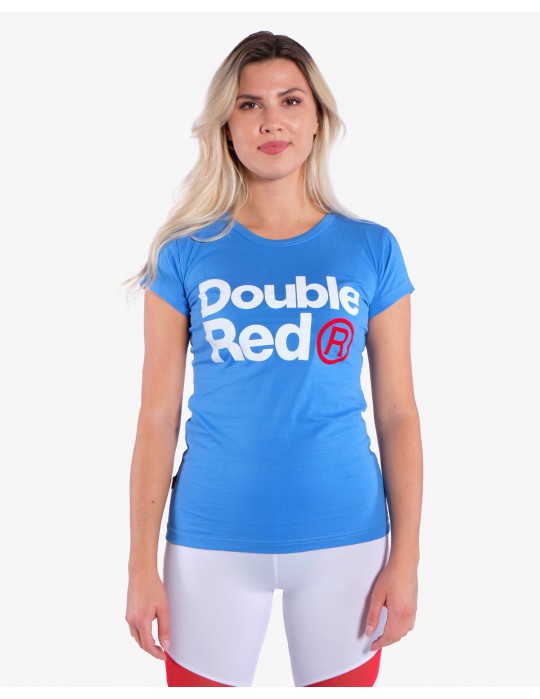 DOUBLE RED Trademark T-shirt Blue