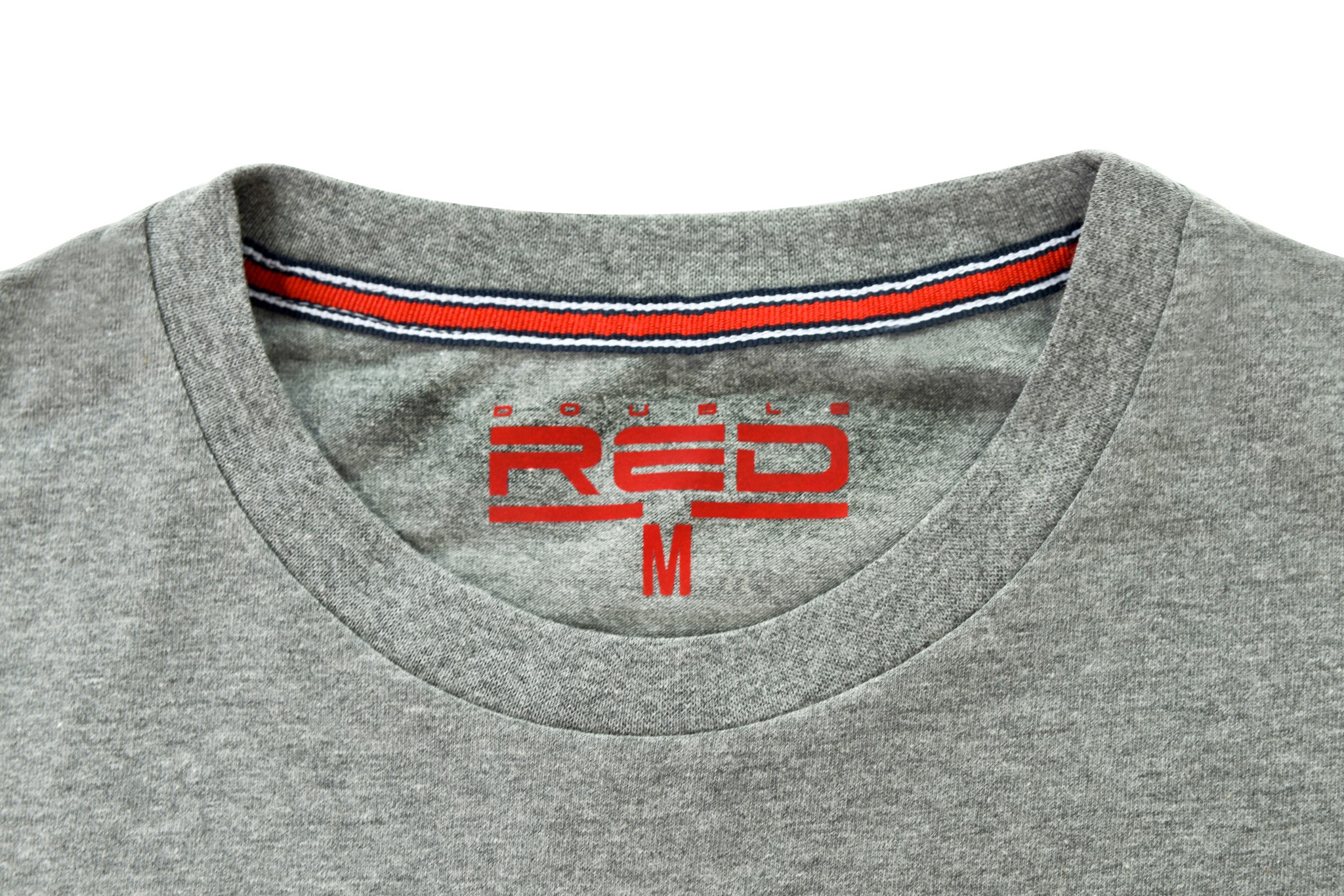 DOUBLE RED Trademark T-shirt Grey