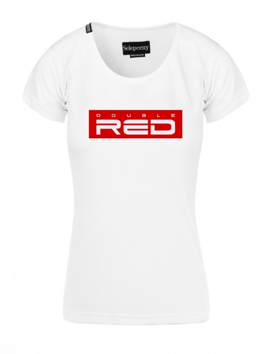 T-shirt DOUBLE RED All Logo By Selepceny