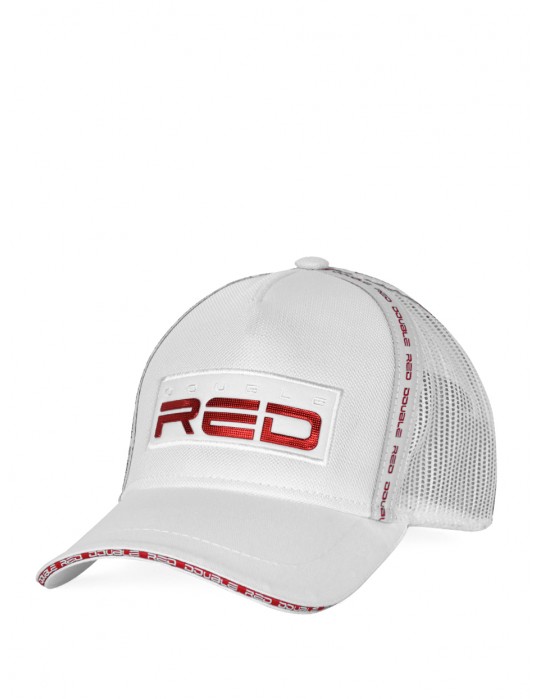 DOUBLE RED EXQUISIT Cap White/Red
