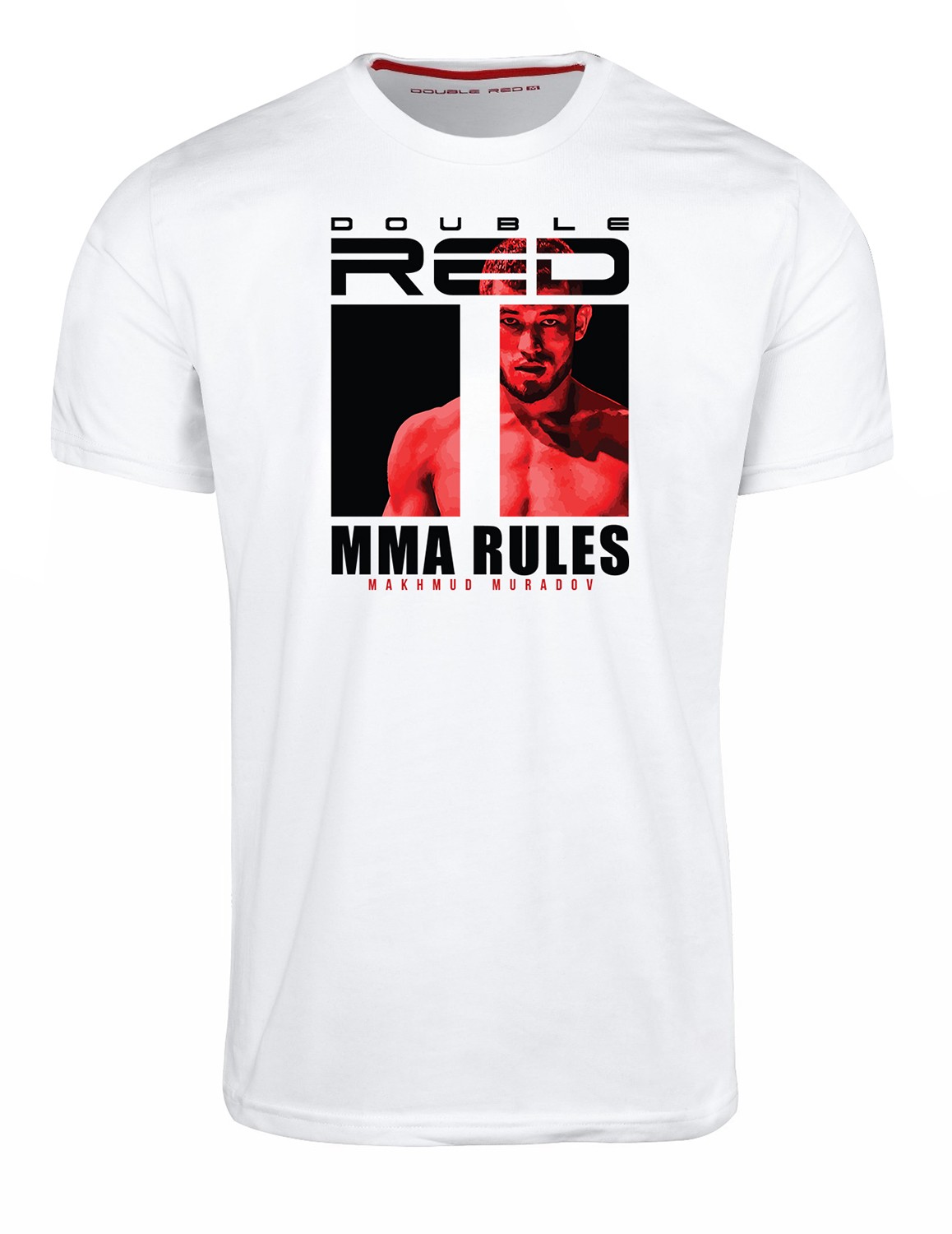 T-Shirt MMA RULES MAKHMUD MURADOV White