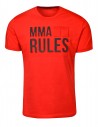 T-Shirt MMA RULES Red